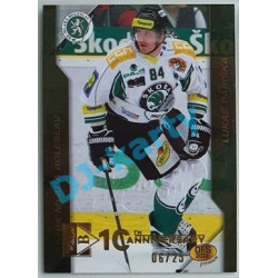 2020/21 OFS 2. série Lukáš Pabiška #47 06/25 Buyback Embosed GOLD