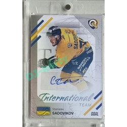 2023/24 Goal cards Chance Liga 2. série #IN-03 Stanislav Sadovikov International Autograph xx/25