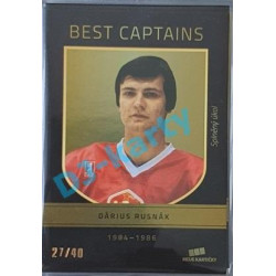 2020 MK reprezentace Dárius Rusnák #6 27/40 Best Captains
