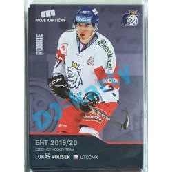 2020 MK reprezentace Lukáš Rousek RC EHT #28 Blue Promo