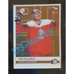 2020 MK Stick Dmitrij Jaškin Devátý ve Zlaté hokejce #09 1 of 25 Bronze