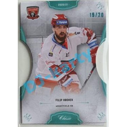 2020/21 OFS 1. série Filip Hronek #62 19/20 Blue Cut