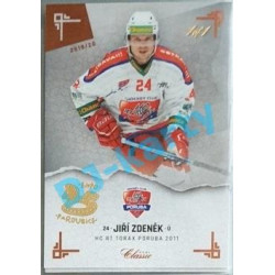 2019/20 OFS Chance liga Jiří Zdeněk #233 1/1 Leather paralel Expo Pard.
