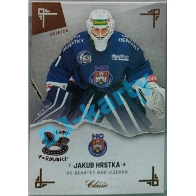 2019/20 OFS Chance liga Jakub Hrstka #245 x/6 Expo Pard.