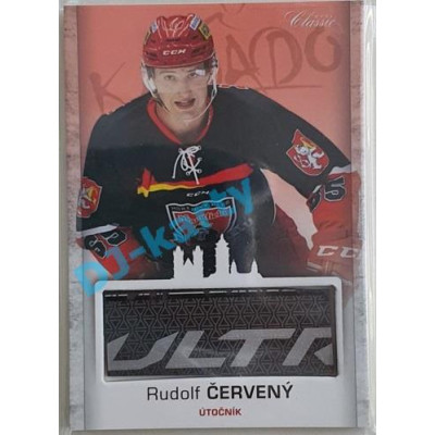 2017 OFS Mountfield Cup Rudolf Červený #23 2/9 Game Used Stick
