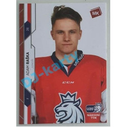2021 MK reprezentace Adam Raška Junioři #48 25/25 Red