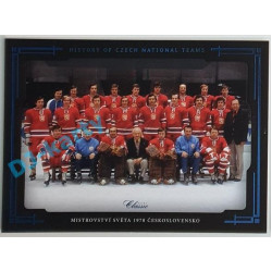 2021/22 OFS The Final Series Mistrovství světa 1978 Československo #HCNT-30 6/9 History of Czech National Teams