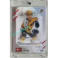 2023/24 Goal cards Chance Liga 2. série #IN-09 Mads Larsen International Autograph xx/25