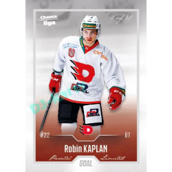 2022/23 Goal Cards Chance Liga Update #480 Robin Kaplan Silver 1 of 60
