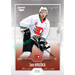 2022/23 Goal Cards Chance Liga Update #482 Jan Hruška Silver 1 of 60