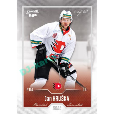 2022/23 Goal Cards Chance Liga Update #482 Jan Hruška Silver 1 of 60