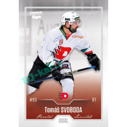 2022/23 Goal Cards Chance Liga Update #483 Tomáš Svoboda Silver 1 of 60