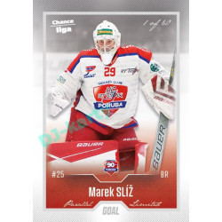2022/23 Goal Cards Chance Liga Update #484 Marek Slíž Silver 1 of 60