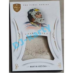 2021/22 OFS The Final Series Martin Růžička #MEM-MR Game Used Gold PROMO