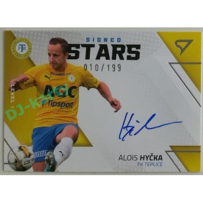 2022/23 Sportzoo Fortuna Liga 1. série #SL1-AH Alois Hyčka Sign STARS level 1 010/199