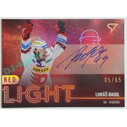 2022/23 Sportzoo ELH 2. série #RLS-LR Lukáš Radil Red Light Auto xx/65