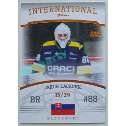 2022/23 Goal Cards Chance Liga 2. série #IT-16 Jakub Lackovič International Team Parallel 13/29