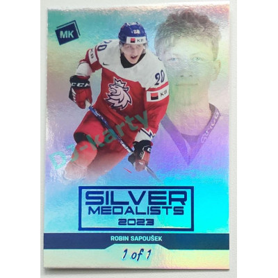 2023 MK reprezentace #SM-21 Robin Sapouček Silver Medalists U20 parallel 1/1