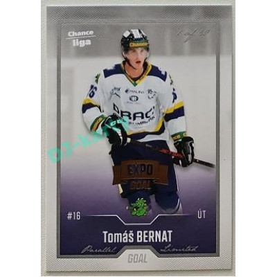 2022/23 Goal Cards Chance Liga 2. série #376 Tomáš Bernat Expo Silver 1 of 3