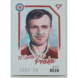 2023 Sportzoo Dekády fotbalové ligy #P-018 Michal Bílek Portrét Canvas Paralel