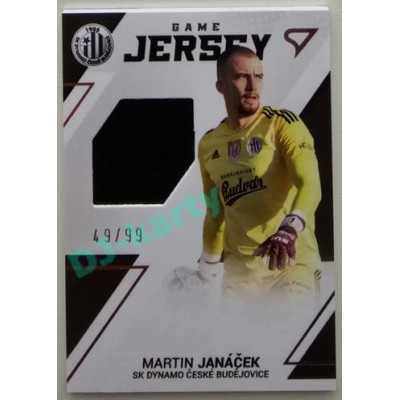 2022/23 Sportzoo Fortuna Liga 2. série #GJ-MJ Martin Janáček Havel Game Jersey 49/99