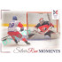 2023/24 Legendary Cards Hlinka Gretzky Cup Young Lions #SRM-48 Za stavu 2:2 šel zápas do prodloužení Silver Run Moments