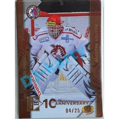 2020/21 OFS 2. série Martin Vojtek #13 04/25 Buyback Embosed GOLD