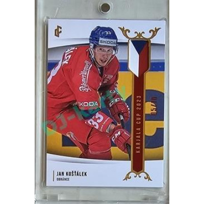 2023/24 LC Expectations Road to Prague #EHK-09 Jan Košťálek Red 05/10