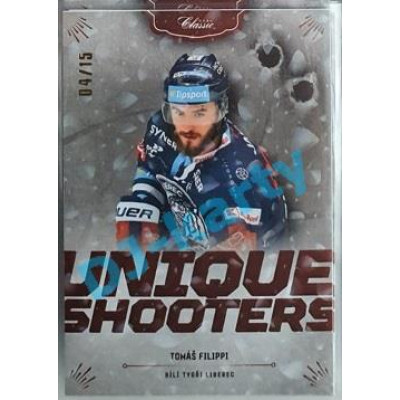 2020/21 OFS 1. série Tomáš Filippi #US-4 04/15 Unique Shooters Aquadropp
