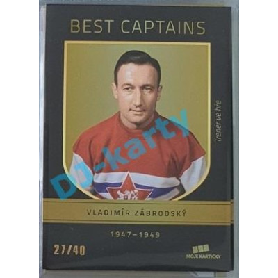 2020 MK reprezentace Vladimír Zábrodský #1 27/40 Best Captains