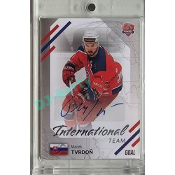 2023/24 Goal cards Chance Liga 2. série #IN-14 Marek Tvrdoň International Autograph xx/25