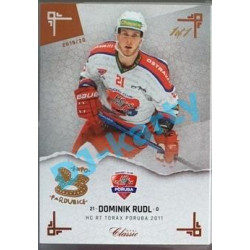 2019/20 OFS Chance liga Dominik Rudl #232 1/1 Leather paralel Expo Pard.
