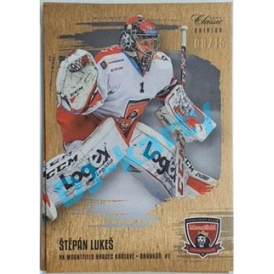 2019/20 OFS Štěpán Lukeš #273 08/15 Gold Sand
