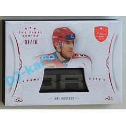 2021/22 OFS The Final Series Jiří Vašíček #STI-VAJ 07/10 Game Used Stick Red