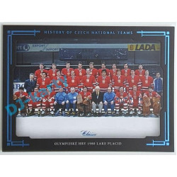 2021/22 OFS The Final Series Olympijské hry 1980 Lake Placid #HCNT-32 4/9 History of Czech National Teams