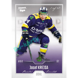 2022/23 Goal Cards Chance Liga Update #490 Josef Krejsa Silver 1 of 60