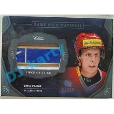 2020/21 OFS 2. série David Pojkar #GUM-JPO 27/66 Game Used Material