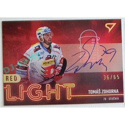 2022/23 Sportzoo ELH 2. série #RLS-TZ Tomáš Zohorna Red Light Auto xx/65