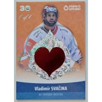 2022/23 Goal cards Chance Liga O kapku lepší hokej #KN-17 Vladimír Svačina Rainbow 1/1
