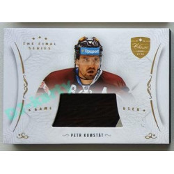 2021/22 OFS The Final Series Petr Kumstát #STI-KUP Game Used Stick Gold PROMO