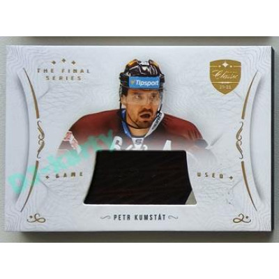 2021/22 OFS The Final Series Petr Kumstát #STI-KUP Game Used Stick Gold PROMO