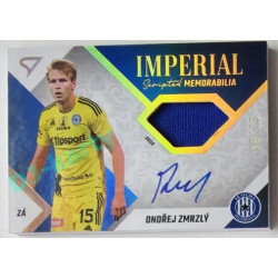 2022/23 Sportzoo Fortuna Liga 2. série #IM-OZ Ondřej Zmrzlý Imperial Scripted Memorabilia 16/25