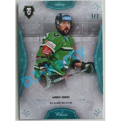 2020/21 OFS 2. série Marek Hrbas #349 1/7 Blue Aquadropp