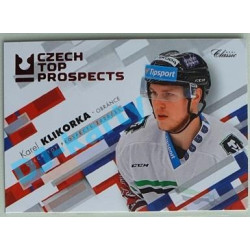 2020/21 OFS 2. série Karel Klikorka #CTP-8 Czech Top Prospects RED /55