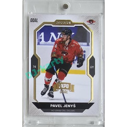 2023/24 Goal cards Chance Liga 2. série #397 Pavel Jenyš Expo Gold 1of7