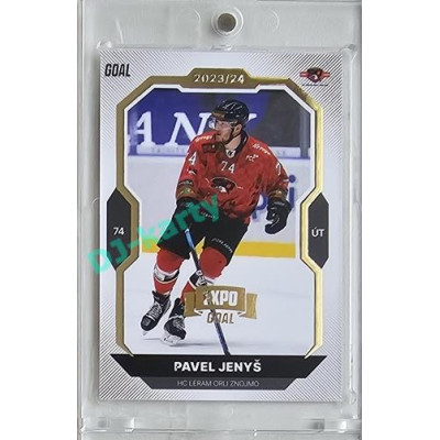 2023/24 Goal cards Chance Liga 2. série #397 Pavel Jenyš Expo Gold 1of7