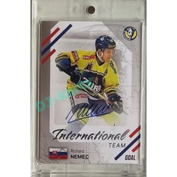 2023/24 Goal cards Chance Liga 2. série #IN-23 Richard Nemec International Autograph xx/25