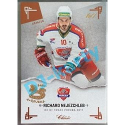 2019/20 OFS Chance liga Richard Nejezchleb #227 1/1 Leather paralel Expo Pard.