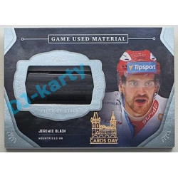 2020/21 OFS 2. série Jeremie Blain #RPS-JBL xx/12 Game Used Material CARDS DAY
