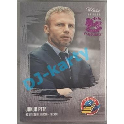 2019/20 OFS Jakub Petr #126 x/2 Silver Rainbow Expo Pard.